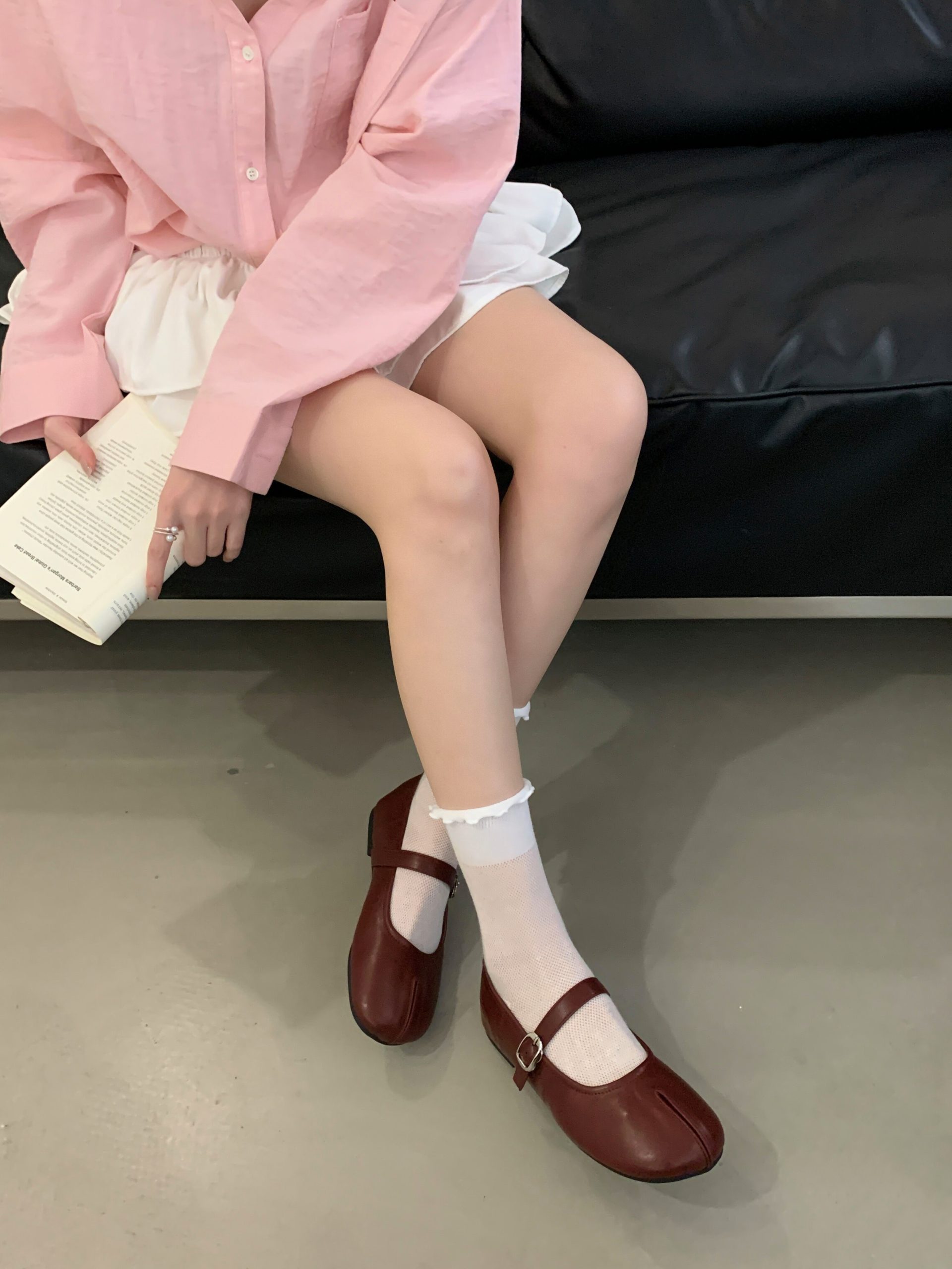 2025 Spring Flat Comfort Mary Jane Shoes for Women - Soft Sole Round Toe Buckle Loafers - Image 3