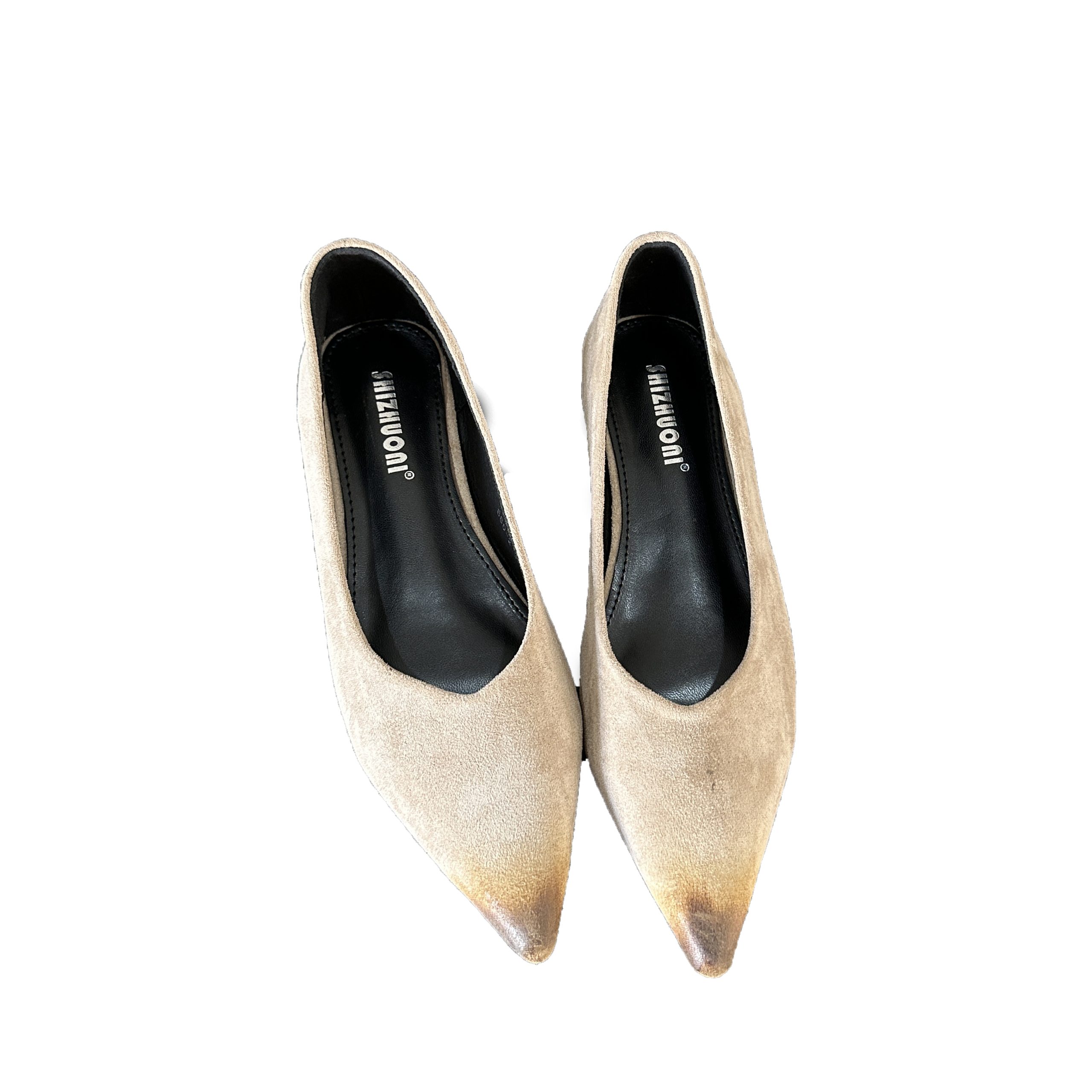 SHIZHUONI Women's Pointed Toe Slip-On Flats 2025 New Style Casual Comfortable Soft Sole Commuter Flat Shoes - Image 5
