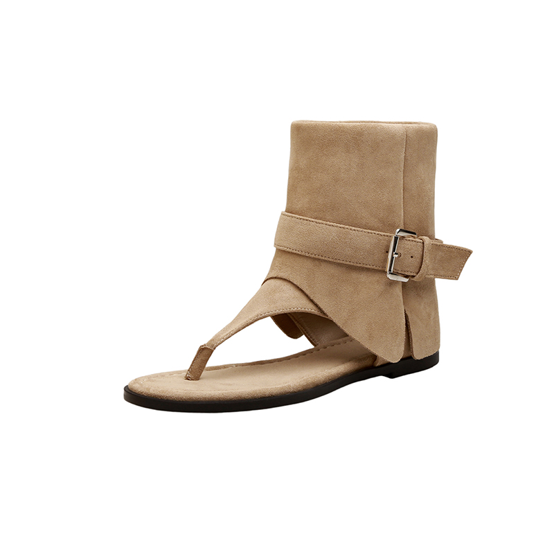 Trendy Sweetheart Round Toe Strap Ankle Boots for Women 2025 Spring Summer Autumn PU Leather Low Heel - Image 5